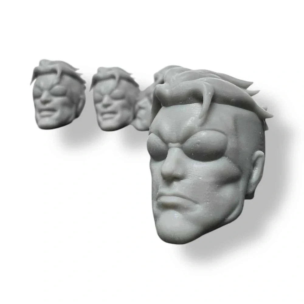 Invincible 3D Printed Head Sculpt | Custom Superhero Figure Accessory | Fan Art